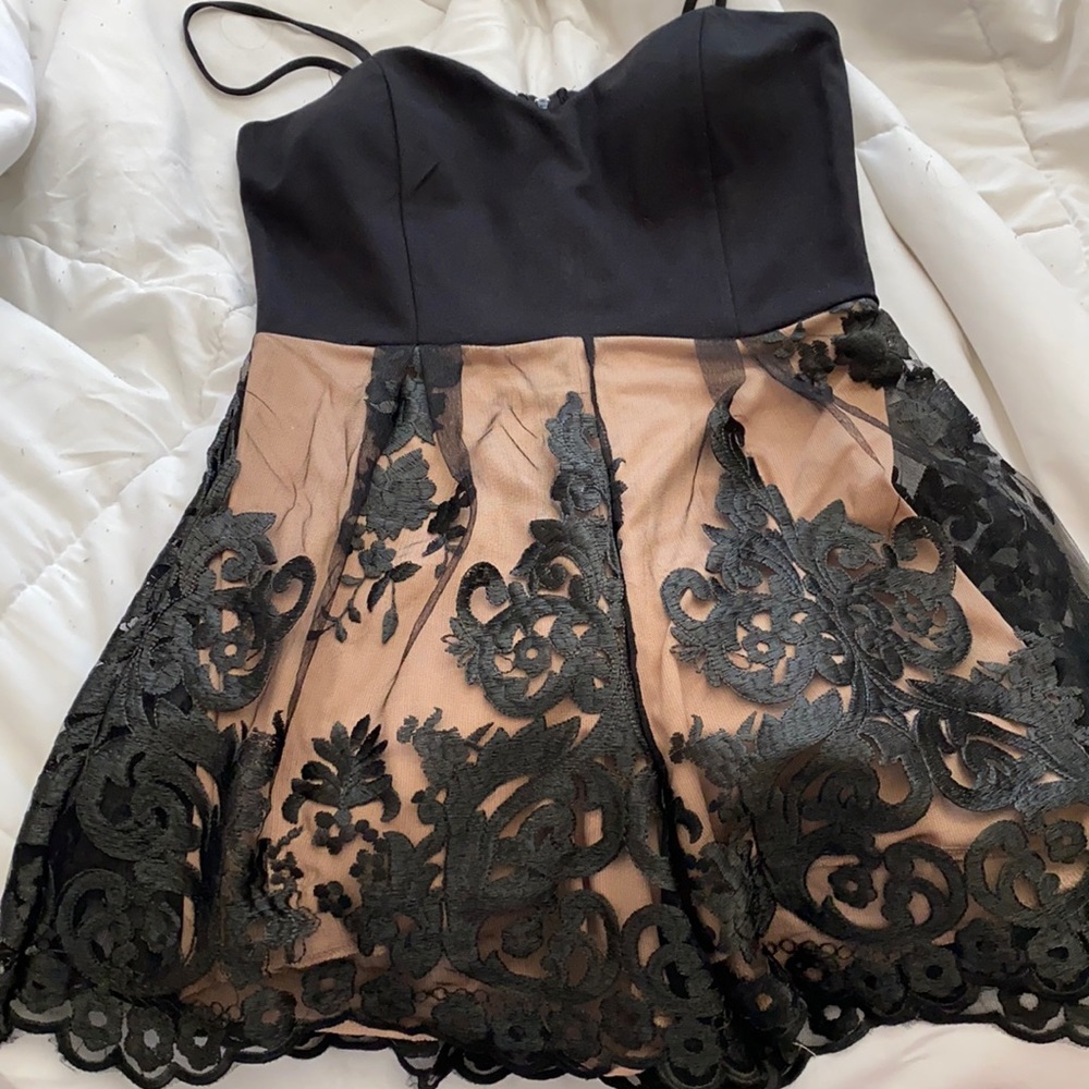 NWOT Semi Formal Lace Romper